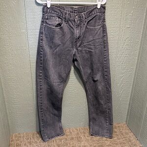 Levi's Men's Straight Jeans in Charcoal - size 32x30